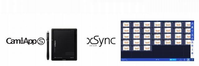 「CamiApp S」と「xSync」の連携ソリューション