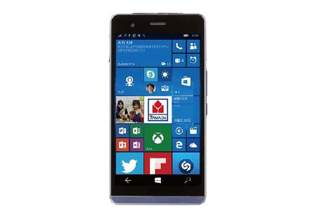 Windows 10 Mobile搭載スマホとして国内最速の28日に発売される「Every Phone」