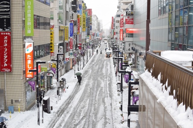 1/14の天気、名古屋・大阪・福岡で雪（画像はイメージ）