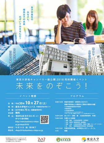 東京大学柏キャンパス「未来をのぞこう」
