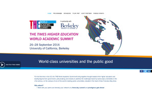 世界大学ランキング講評や講演、米「THEワールドアカデミックサミット2016」9/26-28 画像