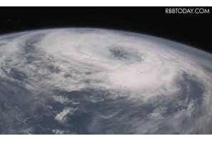 NASA、ISSクルーが撮影した台風映像を公開 画像