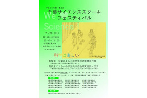 【夏休み2018】千葉サイエンススクールフェス7/29、県立船橋などSSH指定校も出展 画像