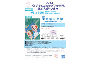 工作・実験など約100種「青少年のための科学の祭典」東京学芸大学9/23 画像
