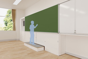 教員の働き方改革を促進、オカムラの教室用収納・教員用デスク新製品 画像