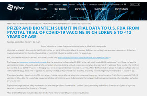 コロナワクチン、5-11歳の使用許可を申請…ファイザー 画像