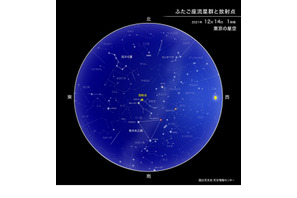 2021年ふたご座流星群は12/14頃極大…ベストは明け方の観察 画像
