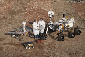 火星探査機キュリオシティ、日本時間8/6午後2時半着陸…NASA 画像