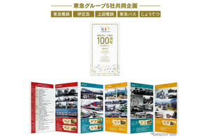 東急グループ100周年記念乗車券9/2発売…鉄道・バス5社 画像