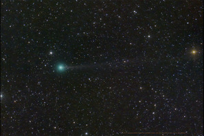 「西村彗星」が太陽に近づき増光中、次は数百年後 画像