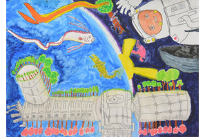 GSユアサ、小学生ECO絵画コンクールの入賞作品を発表 画像