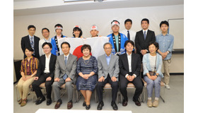 日本代表団の結団式　画像：国際生物学オリンピック日本委員会提供