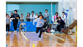 活躍できるスポーツをアドバイスする子ども向け「スポーツ能力測定会」開催