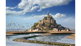 フランスの「モン・サン・ミシェルとその湾」(c) Fotolia（Pixel & Creation）