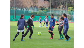 駒沢女子大学サッカー教室