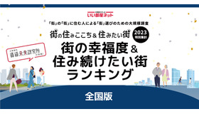 全国版「街の幸福度＆住み続けたい街」1位は奈良・兵庫県…自治体は？