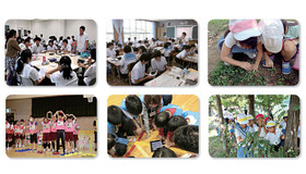 大阪教育大学 平野5校園共同研究発表会（参考画像）