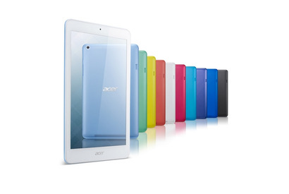 Acer、Android 5.0搭載カラフルな8型タブレット発表 画像