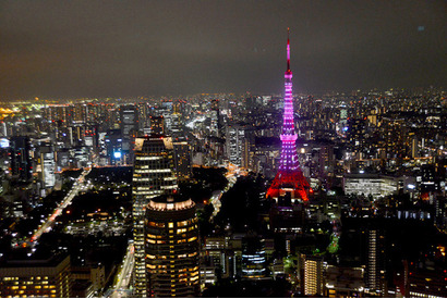 10/1は姫路城や東京タワーがピンクに…乳がん知識啓発キャンペーン 画像