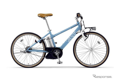 ヤマハ発動機、電動アシスト自転車に女性向けスポーティモデル 画像