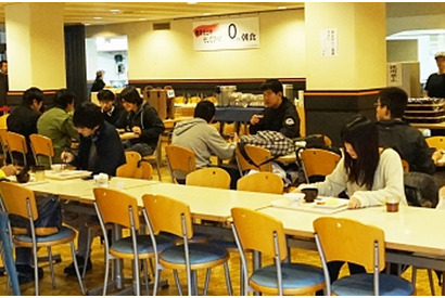 湘南工科大が「0円朝食」開始…初日から100名以上が利用 画像