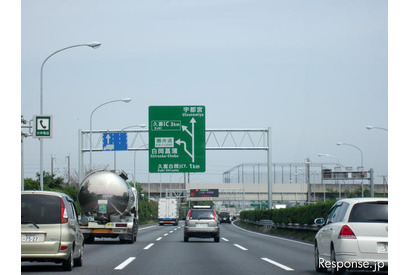 東日本大震災から3か月、高速道路の現況 画像