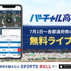 バーチャル高校野球、各都道府県の独自大会をライブ中継 画像