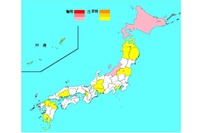 【インフルエンザ15-16】患者数が前週から倍増…新潟と北海道で警報レベル 画像