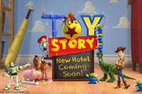 ディズニーリゾート「トイ・ストーリー」新ホテル、2021年度開業目指す 画像