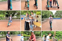 千葉市動物公園、電動キックボードを利用したガイドツアー開始 画像
