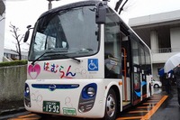 羽村市のEVバス運行開始、全国初の定期路線導入 画像