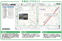 昭文社「通学路安全支援システム」地図上で可視化