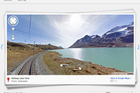 スイス・レーティッシュ鉄道がGoogleストリートビューに登場 画像