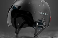 自転車用スマートヘルメット…ドラレコ＆スピーカー内蔵 画像