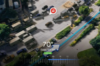 Googleマップ、3D表示機能に鳥瞰のルート案内を追加