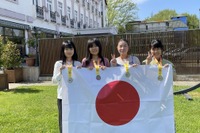 ヨーロッパ女子数学オリンピック「メダル獲得」4人全員