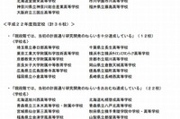 文科省、SSH中間評価を発表…千葉県立船橋など16校が高評価 画像