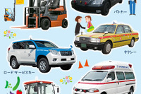 パトカー・救急車などの「はたらく自動車」特別展を開催、トヨタ博物館 画像