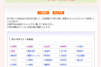 【大学受験2014】代ゼミ、大学別入試説明会を各校舎で開催 画像