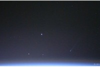 若田宇宙飛行士がアイソン彗星を撮影、世界初の4K動画 画像