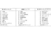 2013年の都道府県別Google検索ランキング、高校野球の注目度が高い傾向 画像