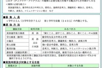 東京都立国際高校の国際バカロレアコース、募集人員や選抜方法を発表 画像