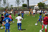 9/20 ガンバ大阪、試合直前のピッチでサッカー教室…府内小学生対象 画像