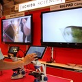 UCHIDA SCIENCE　ミジンコのようすをタブレットと大型モニターへ投影