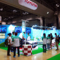 トヨタは拡張現実（AR）の世界でクルマの楽しさを紹介した（東京おもちゃショー2015）