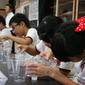出張授業「驚きの“ナノ洗い”実験教室」　第5回　新潟県魚沼市立広神東小学校で行われたようす