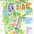 盛岡市動物公園のガイドマップ