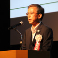 東京都生活文化局長の中嶋正宏氏。小池百合子東京都知事に代わり出席した