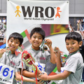 アミークスR2.S＜レギュラーカテゴリーミドル競技小学生部門優勝＞　画像提供：WRO Japan実行委員会