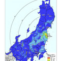 文部科学省がこれまでに測定してきた範囲及び愛知県、青森県、石川県、 及び福井県内における地表面から1m高さの空間線量率